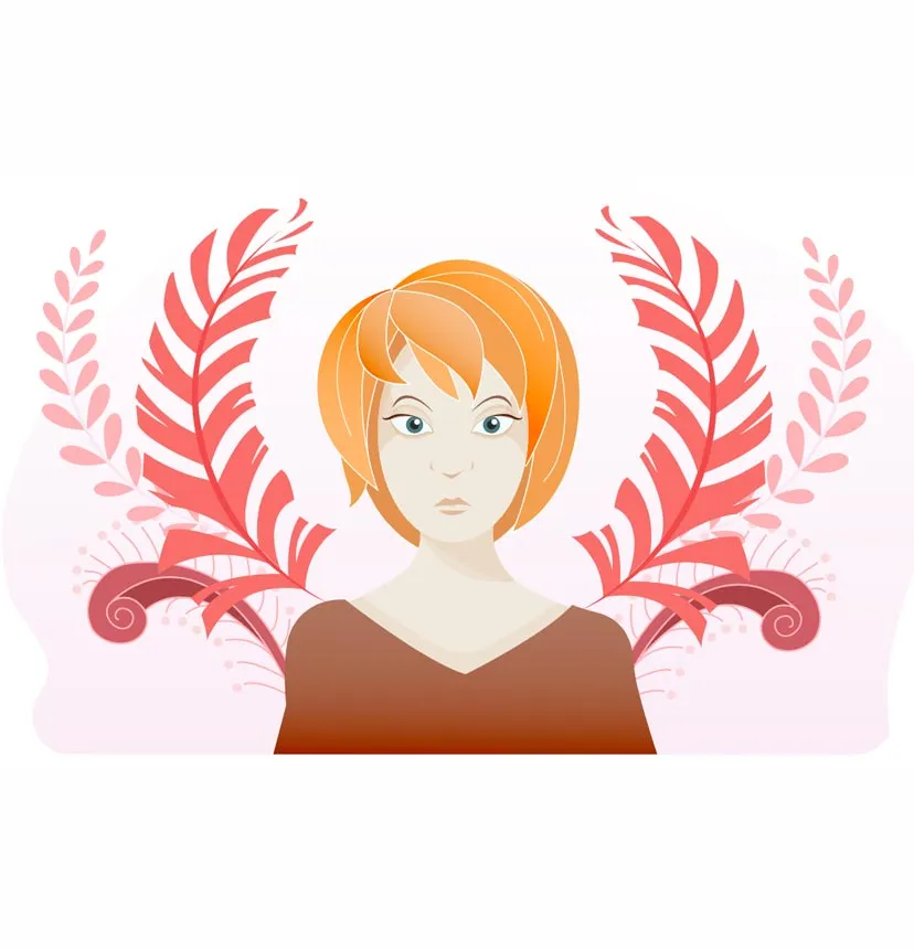 Fern Girl — illustration